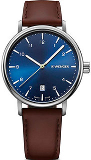 Швейцарские наручные мужские часы Wenger 01.1731.123. Коллекция Urban Classic