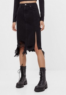 Юбка джинсовая Bershka 
