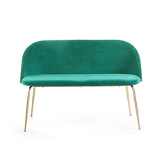 Диван двухместный mystere (la forma) зеленый 120x77x55 см.