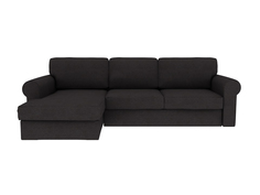 Диван murom (ogogo) черный 245x95x167 см.