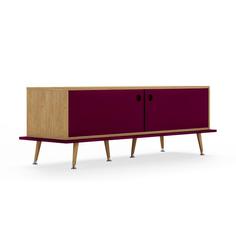 Тумба woodi (woodi) фиолетовый 159x53x50 см.