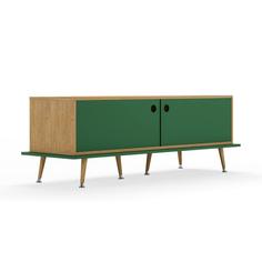 Тумба woodi (woodi) зеленый 159x53x50 см.