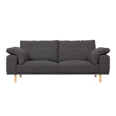 Диван noa (la forma) серый 230x94x100 см.