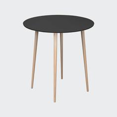 Обеденный стол спутник (woodi) серый 74 см.