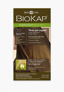 Краска для волос Biokap средне-русый 7.0, 140 мл