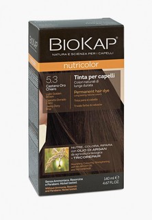 Краска для волос Biokap светло-коричневый золотистый 5.3, 140 мл