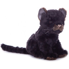 Мягкая игрушка Hansa Детеныш ягуара черный, 17 см
