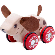 Деревянная игрушка на колесах Wonderworld Щенок