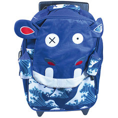 Рюкзак-чемодан Deglingos Hippipos LHippo синий