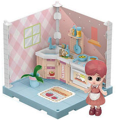 Модульный домик ABtoys Мини-кукла на кухне, 1 секция