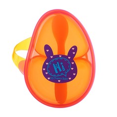 Набор для кормления, 2 предмета: контейнер и ложка Mum&Baby