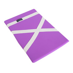 Защита спины гимнастическая (подушка для растяжки) лайкра, цвет фиолетовый, 38 х 25 см, (пл-9306) Grace Dance