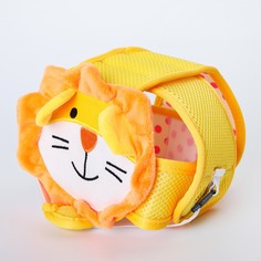 Шапка-шлем противоударный для детей, цвет желтый