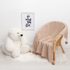 Вязаный плед