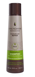Domix, Шампунь восстанавливающий Nourishing Repair Shampoo, 1 л Macadamia Natural Oil