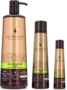 Domix, Шампунь увлажняющий для жестких волос Ultra Rich Moisture Shampoo, 100 мл Macadamia Natural Oil