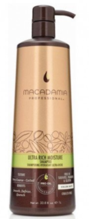 Domix, Шампунь восстанавливающий для жестких волос Ultra Rich Repair Shampoo, 1 л Macadamia Natural Oil