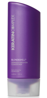 Domix, Кондиционер корректирующий для осветленных и седых волос Blondeshell Conditioner, 400 мл Keratin Complex