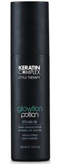 Domix, Эликсир для укладки волос Glowtion Potion Styling Oil, 100 мл Keratin Complex