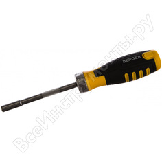 Набор: трещоточная отвертка с битами, 13шт berger bg bg1071