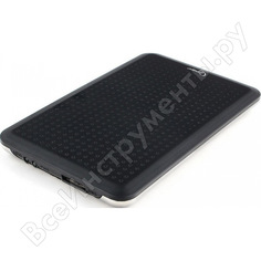 Внешний корпус gembird 2.5" usb 3.0 sata нержавеющая сталь черный ee2-u3s-60