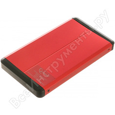 Внешний корпус gembird 2.5" usb 3.0 sata красный ee2-u3s-2-r