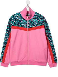 The Marc Jacobs Kids куртка с леопардовым принтом