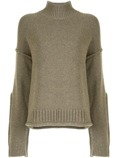 Proenza Schouler White Label джемпер с высоким воротником и открытыми швами
