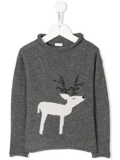 Il Gufo свитер с изображением оленя