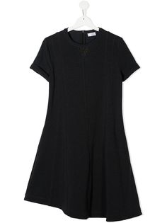 Brunello Cucinelli Kids платье асимметричного кроя