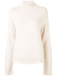 Proenza Schouler White Label джемпер с декоративными швами и окантовкой в рубчик