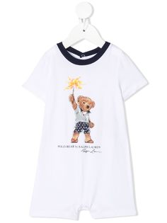 Ralph Lauren Kids короткий комбинезон с принтом