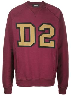 Dsquared2 толстовка с круглым вырезом и принтом D2
