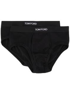 TOM FORD комплект из двух трусов-брифов с логотипом