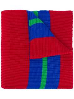 Versace шарф с вышитым логотипом