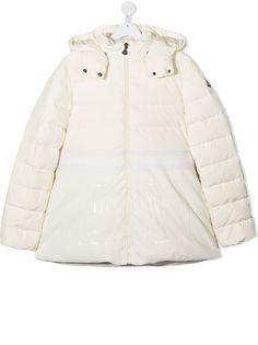 Moncler Kids пуховик с капюшоном