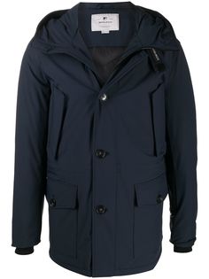 Woolrich пуховик с капюшоном