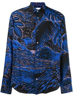 PAUL SMITH рубашка с принтом