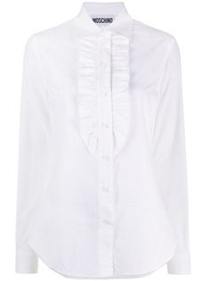 Moschino футболка с оборками