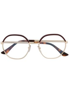 Marni Eyewear очки в круглой оправе черепаховой расцветки