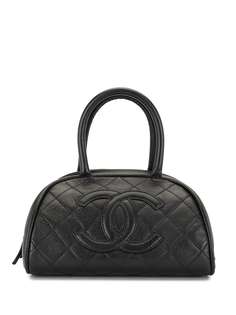 Chanel Pre-Owned стеганая сумка-тоут 2006-го года с логотипом CC