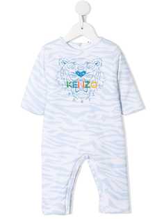 Kenzo Kids ромпер с тигровым узором