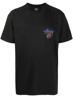 Stussy футболка с короткими рукавами и логотипом