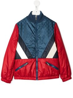 Gucci Kids куртка со вставками