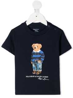 Ralph Lauren Kids футболка с принтом