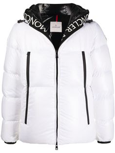 Moncler пуховик на молнии