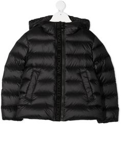 Moncler Enfant пуховик с капюшоном