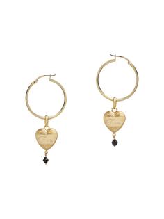 Dolce & Gabbana серьги-подвески в форме сердца