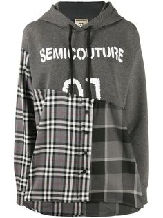 Semicouture толстовка с капюшоном