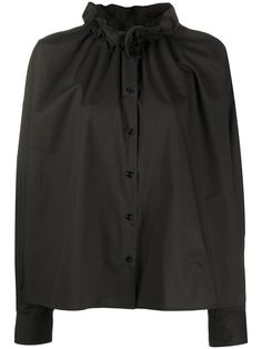 MM6 Maison Margiela рубашка на пуговицах со сборками